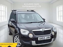 Black Used 2013 Skoda Yeti Elegance SUV | £4,485 (Fair price)