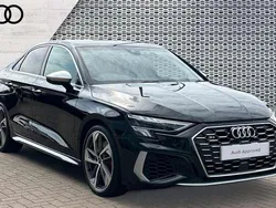 Black Used 2022 Audi S3 Comfort Sedan | £32,818 (Fair price)