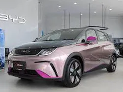 Pink Used 2024 BYD Dolphin Design Hatchback | £22,250 (Fair price)