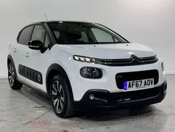 White Used 2017 Citroën C3 Flair Hatchback | £6,095 (Fair price)
