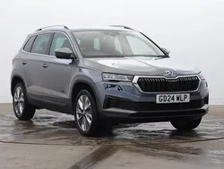 Graphite grey metallic Used 2024 Skoda Karoq SE L SUV | £21,900 (Fair price)