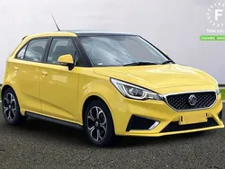 Yellow Used 2020 MG MG3 Exclusive Hatchback | £8,999 (Fair price)
