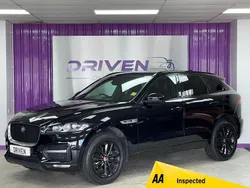 Black Used 2019 Jaguar F-Pace R-Sport SUV | £20,500 (Fair price)