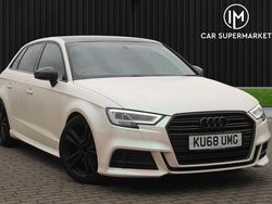 White Used 2018 Audi A3 Sportback S-Line Hatchback | £14,885 (Good price)