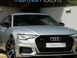 Silver Used 2021 Audi A6 Black Edition Estate | £31,995 (Good price)