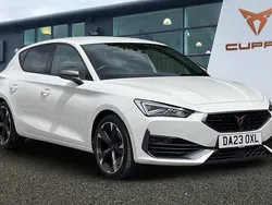 White Used 2023 Cupra Leon VZ1 Hatchback | £23,292 (Fair price)