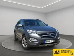 Silver Used 2016 Hyundai Santa Fe Premium SUV | £9,950 (Good price)