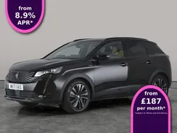 Black Used 2021 Peugeot 3008 Premium SUV | £14,015 (Good price)