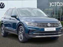 Blue Used 2023 VW Tiguan Elegance SUV | £23,837 (Good price)