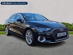 Black Used 2022 Audi A3 Sport Sedan | £19,786 (Good price)
