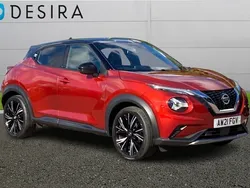 Red Used 2021 Nissan Juke Tekna+ SUV | £16,990 (Fair price)