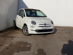 White Used 2017 Fiat 500 Lounge Hatchback | £7,998 (Fair price)