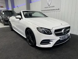 White Used 2018 Mercedes E300 AMG line Cabriolet | £19,749 (Super price)