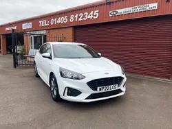 White Used 2020 Ford Focus ST-Line Hatchback | £10,989 (Fair price)