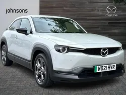 Silver Used 2021 Mazda MX30 Inclusive SUV | £10,750 (Fair price)