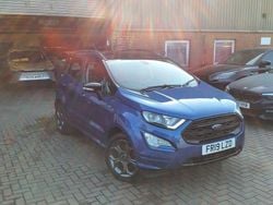 Blue Used 2019 Ford Ecosport ST-Line SUV | £7,995 (Super price)
