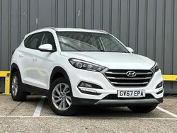 White Used 2018 Hyundai Tucson SE SUV | £9,795 (Good price)