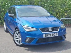 Blue Used 2024 Seat Ibiza FR Hatchback | £16,298 (Fair price)