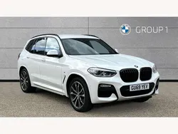 White Used 2019 BMW X3 M Sport SUV | £28,795 (Fair price)