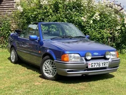 Blue Used 1990 Ford Escort Cabriolet Cabriolet | £8,990