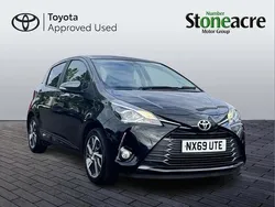 Black Used 2019 Toyota Yaris Hatchback | £12,500 (A bit pricey)