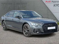 Grey New 2025 Audi A8 Black Edition Sedan | £65,052 (Expensive)