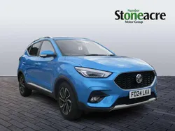 Blue Used 2024 MG ZS Exclusive Sedan | £15,000 (Fair price)