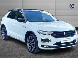 White Used 2021 VW T-Roc R-line SUV | £20,283 (Good price)