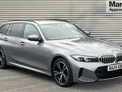 Grey Used 2024 BMW 320 M Sport Estate | £31,930 (Fair price)