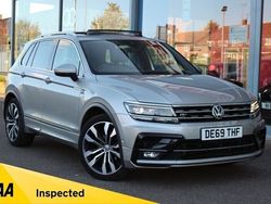 Silver Used 2019 VW Tiguan R-line SUV | £19,995 (Fair price)