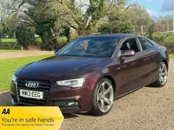 Red Used 2013 Audi A5 Black Edition Coupe | £5,695 (Fair price)