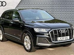 Black Used 2020 Audi Q7 S-Line SUV | £34,753 (Fair price)
