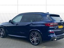 Blue Used 2022 BMW X5 M Sport SUV | £52,992 (Fair price)