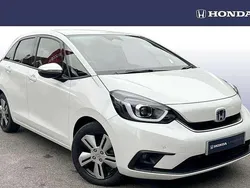 Platinum white Used 2022 Honda Jazz Hybrid Hatchback | £17,250 (Fair price)