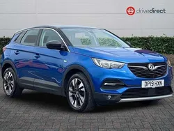 Blue Used 2019 Vauxhall Grandland X Sport SUV | £9,400 (Fair price)