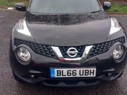 Black Used 2016 Nissan Juke N-Connecta SUV | £8,795 (A bit pricey)