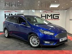Blue Used 2018 Ford Focus Zetec Estate | £4,495 (Good price)