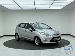 Silver Used 2012 Ford Fiesta Zetec Hatchback | £2,595 (Good price)