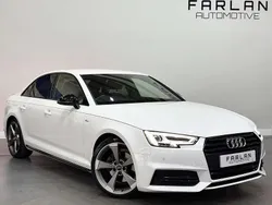 White Used 2018 Audi A4 Black Edition Sedan | £13,950 (Fair price)