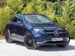 Blue Used 2022 Mercedes EQC400 AMG Line Premium Plus SUV | £30,998 (Expensive)