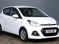 White Used 2015 Hyundai i10 SE Hatchback | £4,590 (Fair price)