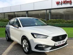 Metallic glacial white Used 2025 Seat Leon FR Hatchback | £25,995