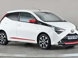 White Used 2021 Toyota Aygo Trend Hatchback | £9,398 (Fair price)
