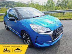Blue Used 2016 DS Automobiles DS3 Chic Hatchback | £3,999 (Fair price)