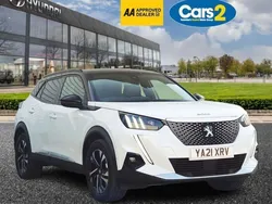 White Used 2021 Peugeot e-2008 GTi SUV | £13,990 (Fair price)