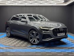 Grey Used 2019 Audi Q8 S-Line SUV | £36,990 (Fair price)