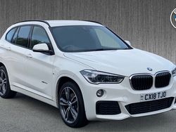 White Used 2018 BMW X1 M Sport SUV | £14,499 (Good price)