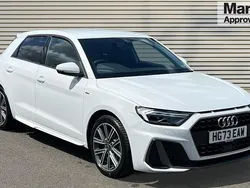 White Used 2023 Audi A1 S-Line Hatchback | £23,296 (Fair price)