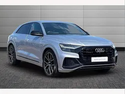 Silver Used 2021 Audi Q8 Comfort SUV | £51,995 (A bit pricey)