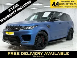 Black Used 2021 Land Rover Range Rover Sport HSE SUV | £41,495 (Good price)